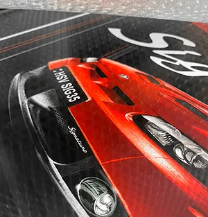 HSV VZ SIGNATURE COUPE artwork with Custom Plates