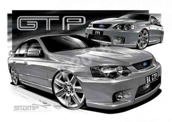 FPV BA GT BA GT-P MECURY A3 FRAMED PRINT (FV007X)