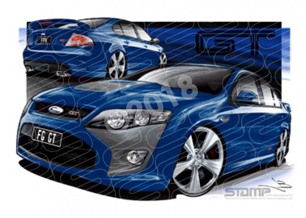 FPV FG GT FG GT SENSATION A3 FRAMED PRINT (FV083X)