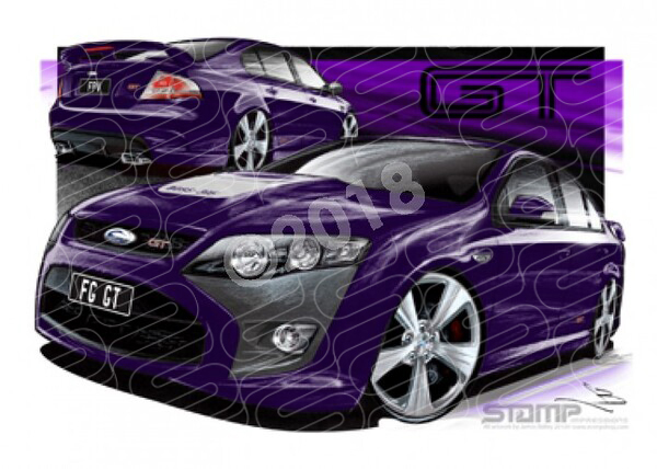 FPV FG GT FG GT VIPER A3 FRAMED PRINT (FV087X)