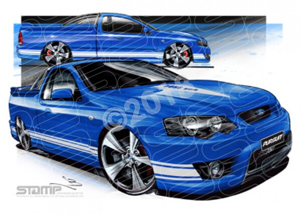 FPV UTES BF BF PURSUIT CONQUER A3 FRAMED PRINT (FV524)