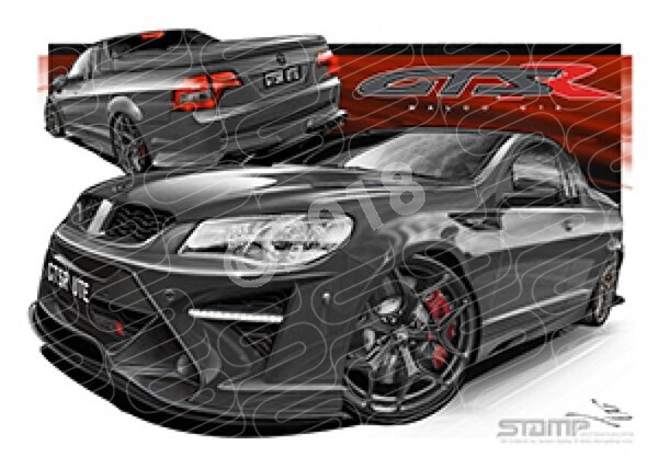 HSV Maloo GTSR V467 MALOO GTSR SON OF AGUN A3 FRAMED PRINT (V467)