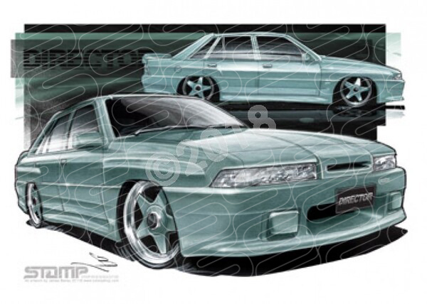 HOLDEN COMMODORE VL DIRECTOR A3 FRAMED PRINT (HC164)