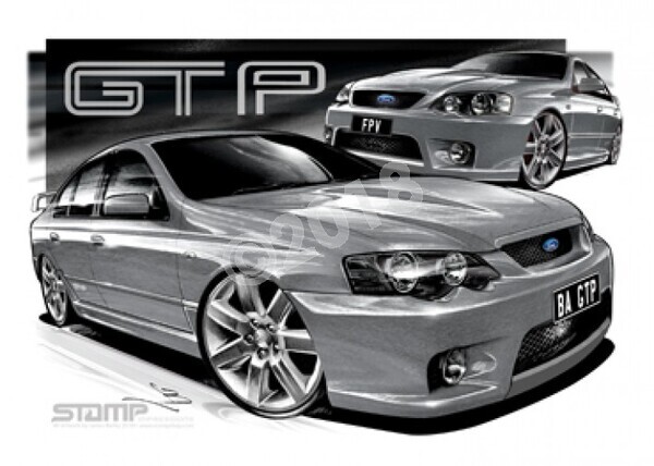 FPV BA GT BA GT-P MECURY A1 FRAMED PRINT (FV007X)