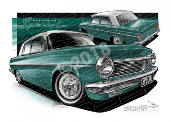 Classic EH EH SPECIALWOODSMAN GREEN A1 FRAMED PRINT (HC637)