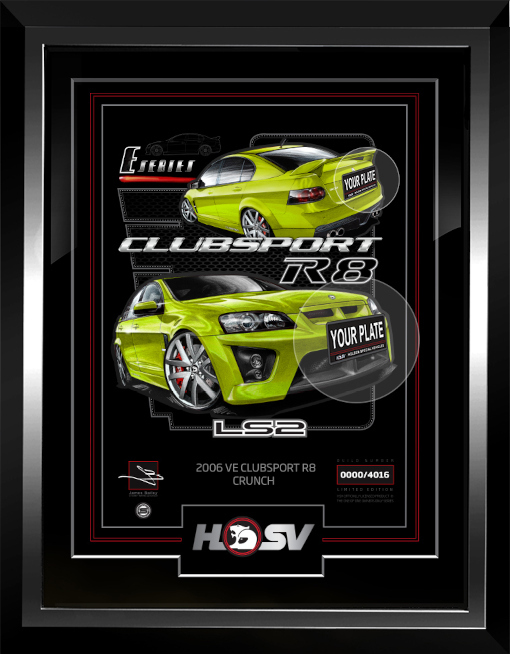 HSV E SERIES CLUBSPORT R8