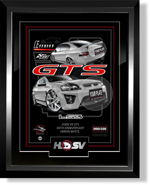 HSV E SERIES GTS 40TH ANNIVERSARY