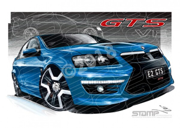HSV VE II GTS VODOO A1 STRETCHED CANVAS (V194)