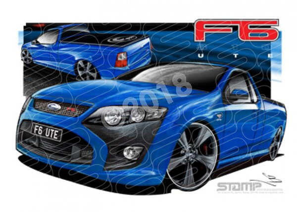 FPV UTES FG F6 UTE KINETIC A1 STRETCHED CANVAS (FV500)