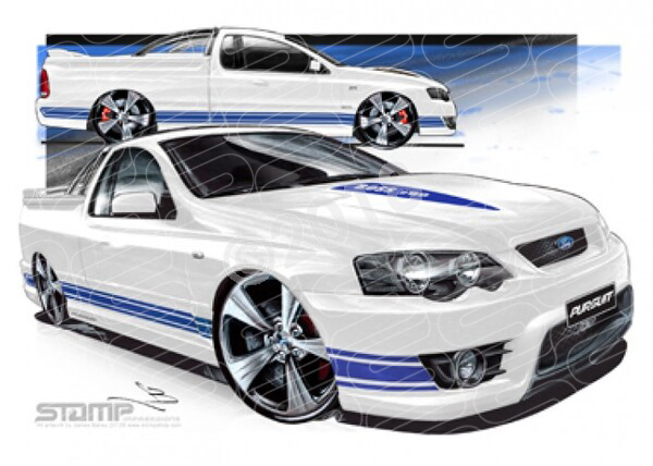 FPV UTES BF BF PURSUIT WINTER WHITE A1 STRETCHED CANVAS (FV521)