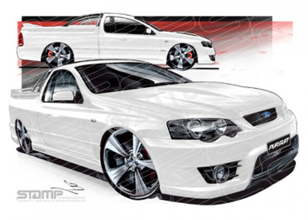 FPV UTES BF BF PURSUIT WINTER WHITE NO STRIPES A1 STRETCHED CANVAS (FV529)