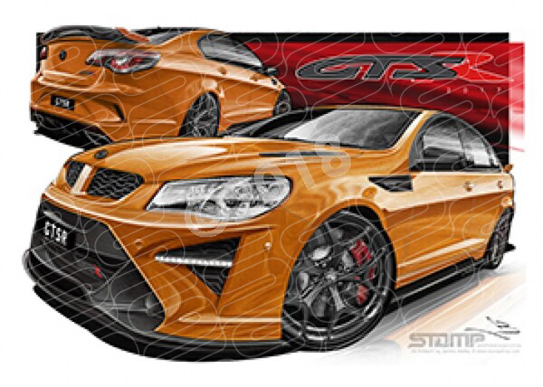 HSV Limited edition cars XU8 VT STING RED A1 STRETCHED CANVAS (V451)