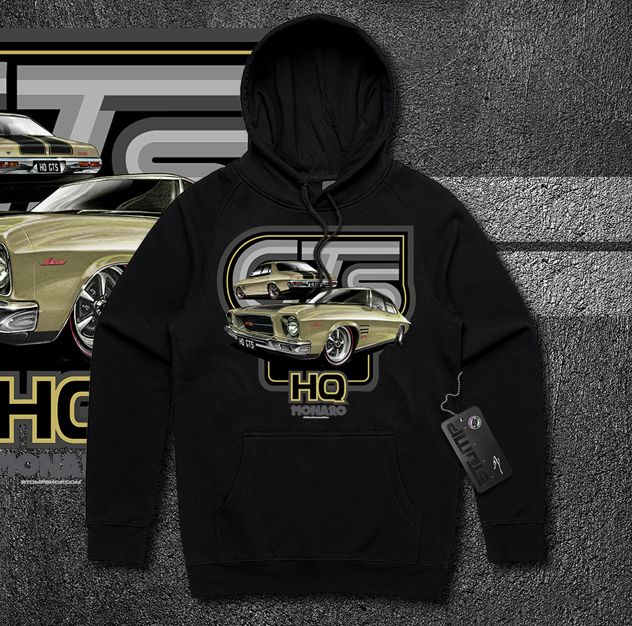 HOLDEN HQ GTS MONARO 4 DOOR SEDAN HOODIE - Picture 10 of 26