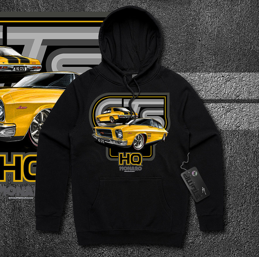 HOLDEN HQ GTS MONARO 4 DOOR SEDAN HOODIE - Picture 12 of 26