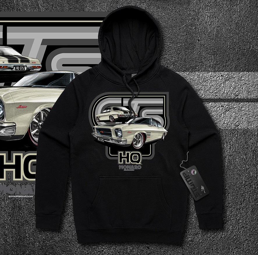 HOLDEN HQ GTS MONARO 4 DOOR SEDAN HOODIE - Picture 13 of 26