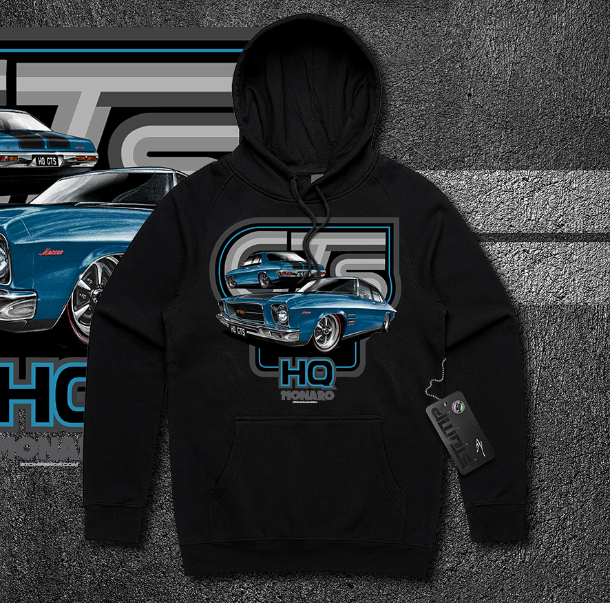 HOLDEN HQ GTS MONARO 4 DOOR SEDAN HOODIE - Picture 14 of 26