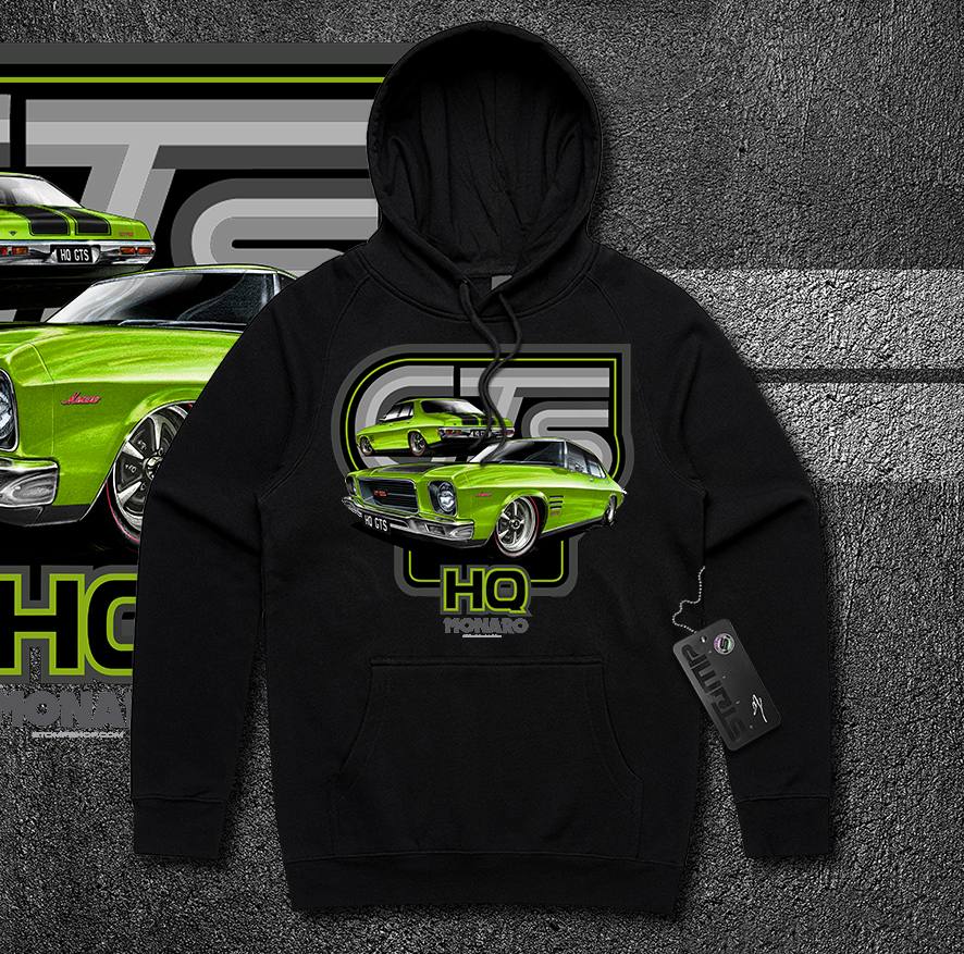 HOLDEN HQ GTS MONARO 4 DOOR SEDAN HOODIE - Picture 17 of 26