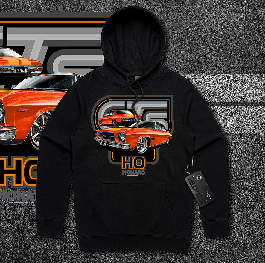 HOLDEN HQ GTS MONARO 4 DOOR SEDAN HOODIE - Picture 18 of 26
