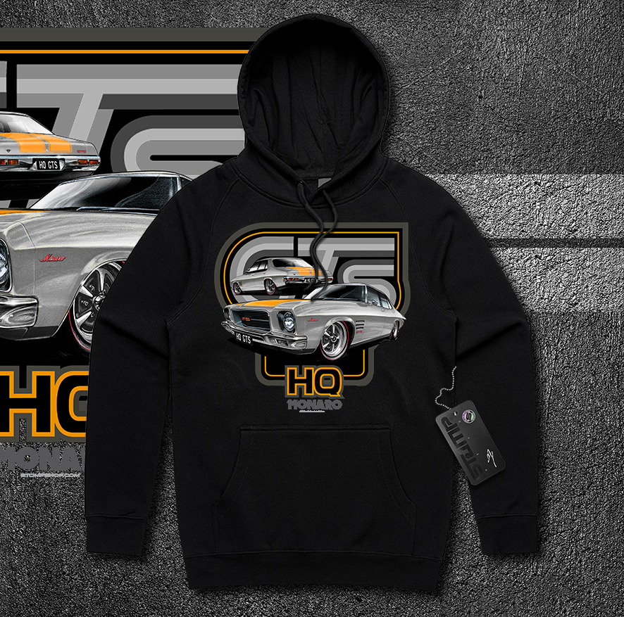 HOLDEN HQ GTS MONARO 4 DOOR SEDAN HOODIE - Picture 22 of 26