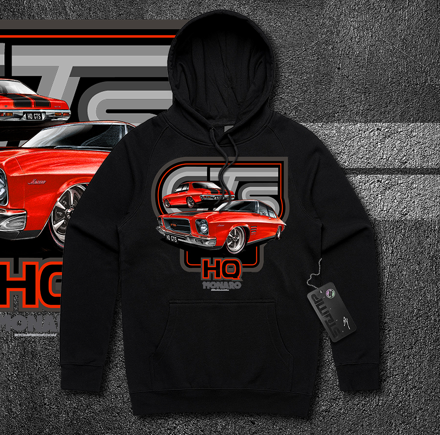 HOLDEN HQ GTS MONARO 4 DOOR SEDAN HOODIE - Picture 23 of 26