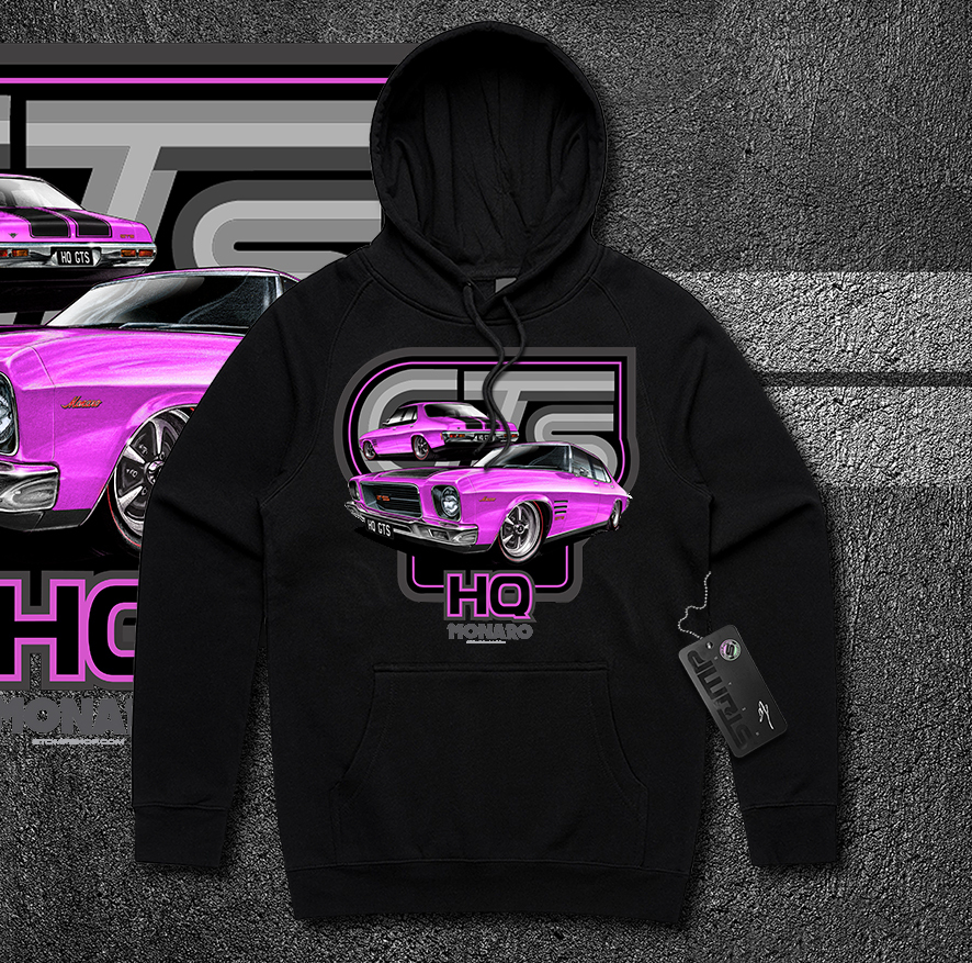 HOLDEN HQ GTS MONARO 4 DOOR SEDAN HOODIE - Picture 24 of 26