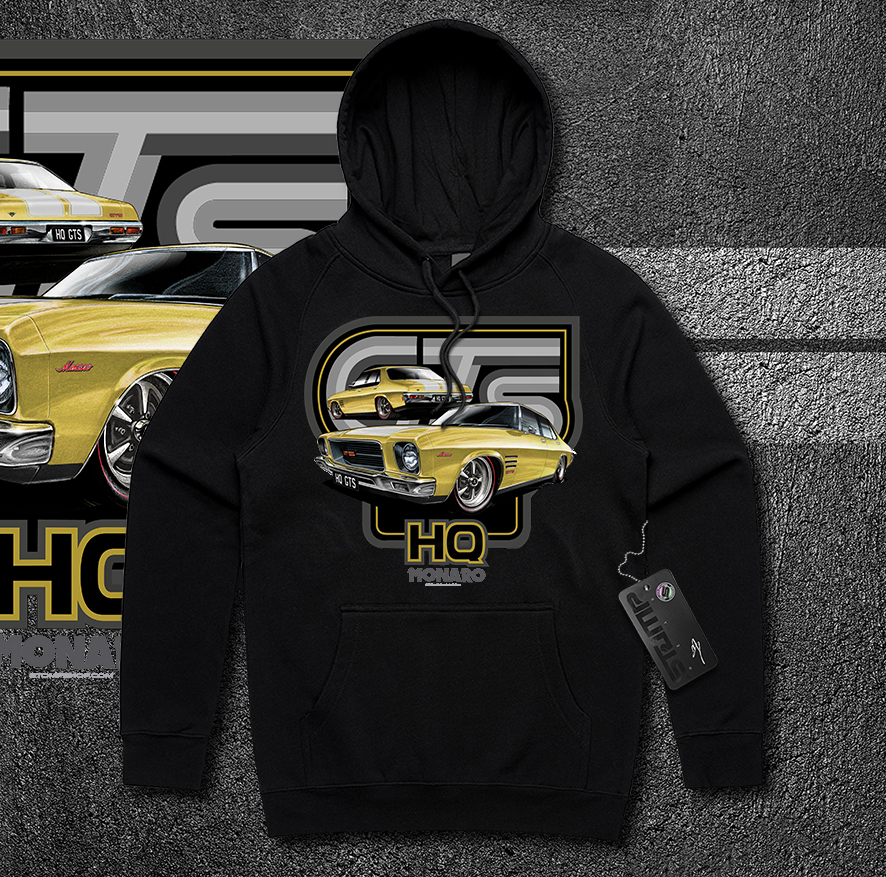 HOLDEN HQ GTS MONARO 4 DOOR SEDAN HOODIE - Picture 25 of 26