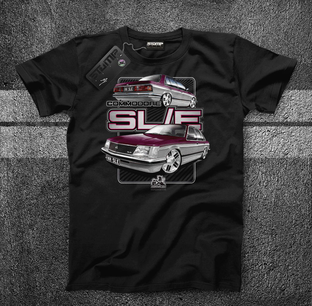 HOLDEN VH SLE COMMODORE 1981 T-SHIRT SL/E CAR GIFT TEE - Picture 9 of 21