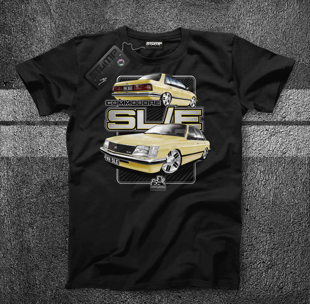 HOLDEN VH SLE COMMODORE 1981 T-SHIRT SL/E CAR GIFT TEE - Picture 10 of 21