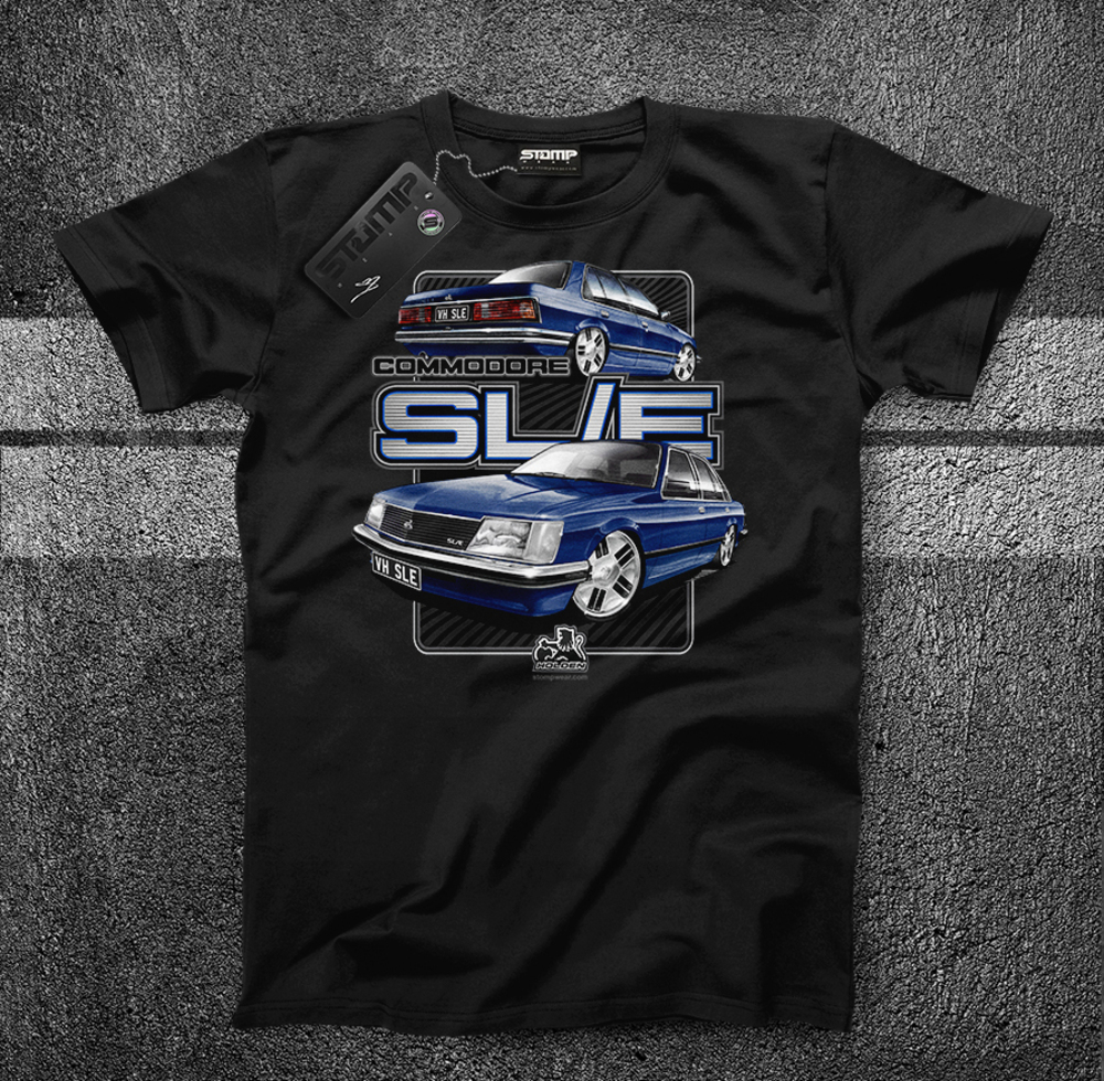 HOLDEN VH SLE COMMODORE 1981 T-SHIRT SL/E CAR GIFT TEE - Picture 12 of 21