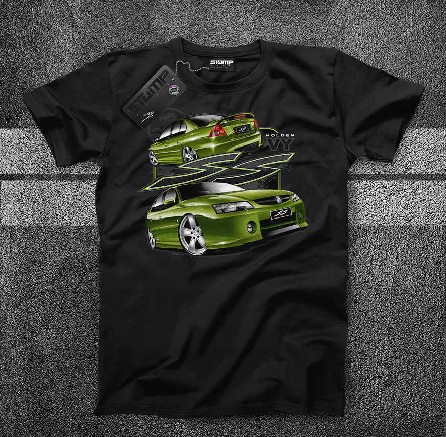 HOLDEN VY SS COMMODORE (2002-2004) AUSSIE MUSCLE CARS STOMP TEE - Picture 7 of 10