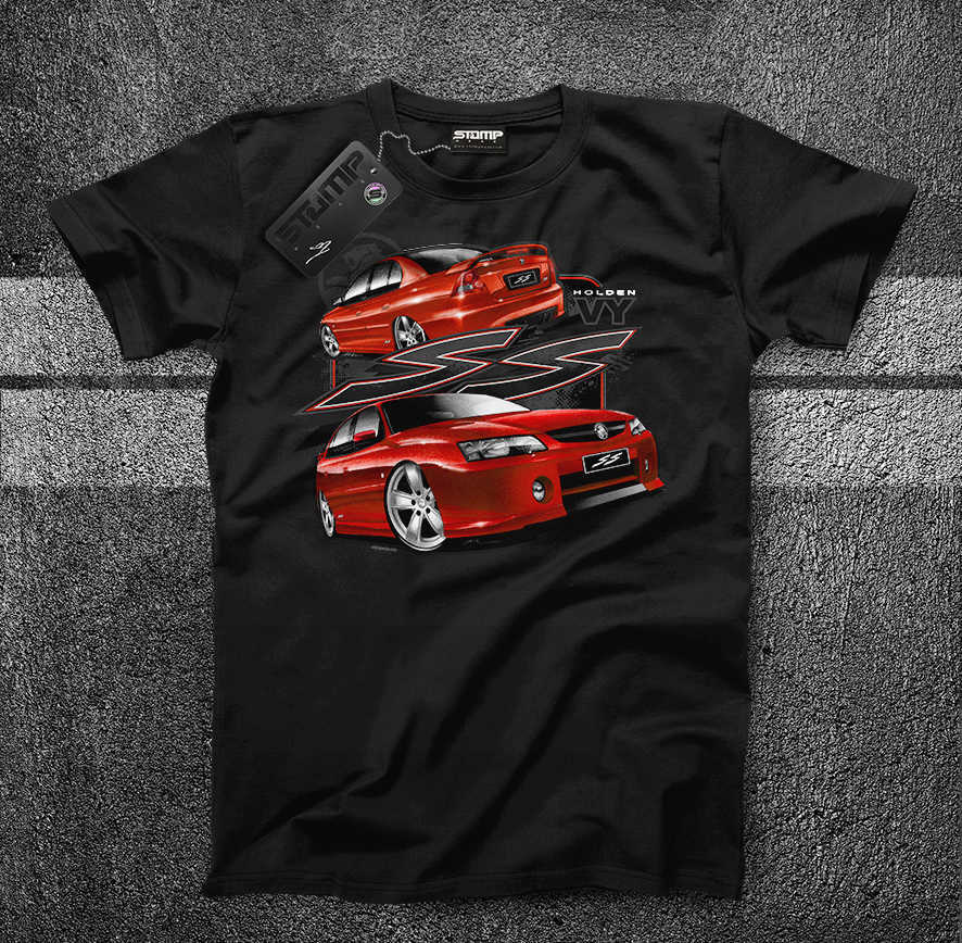 HOLDEN VY SS COMMODORE (2002-2004) AUSSIE MUSCLE CARS STOMP TEE - Picture 10 of 10