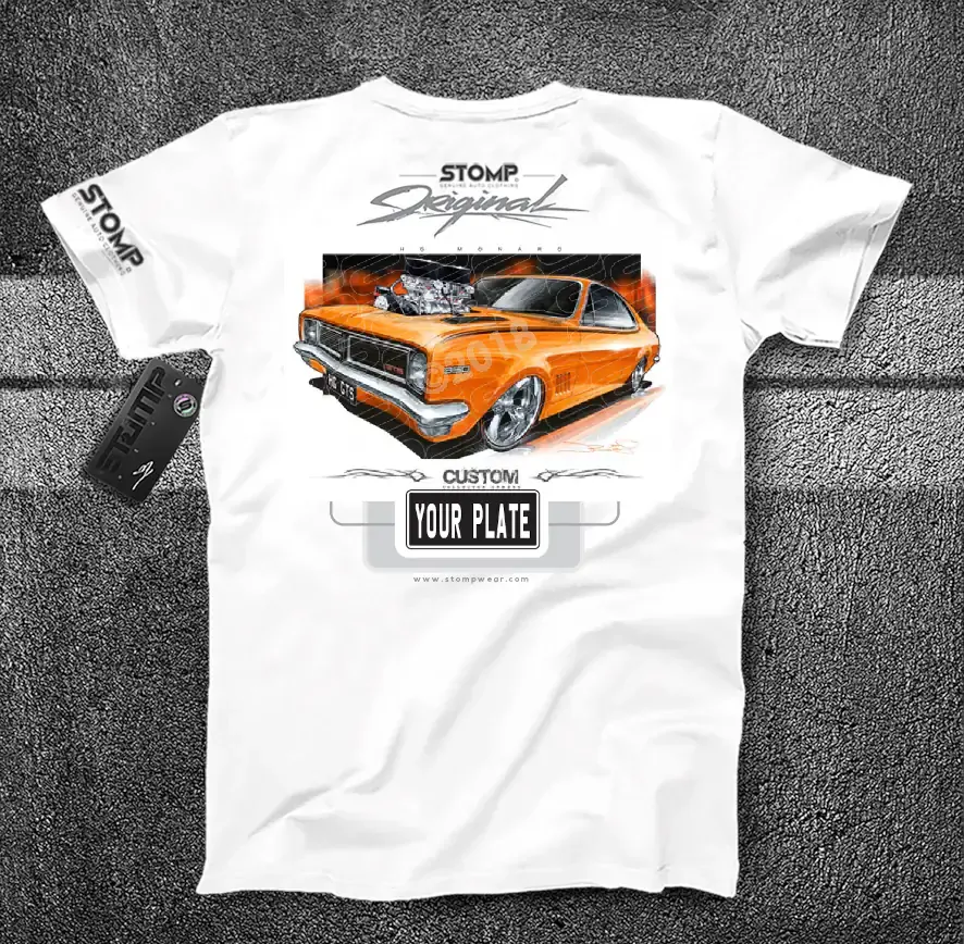 Holden HG Monaro Blown Personalised Car T-Shirt