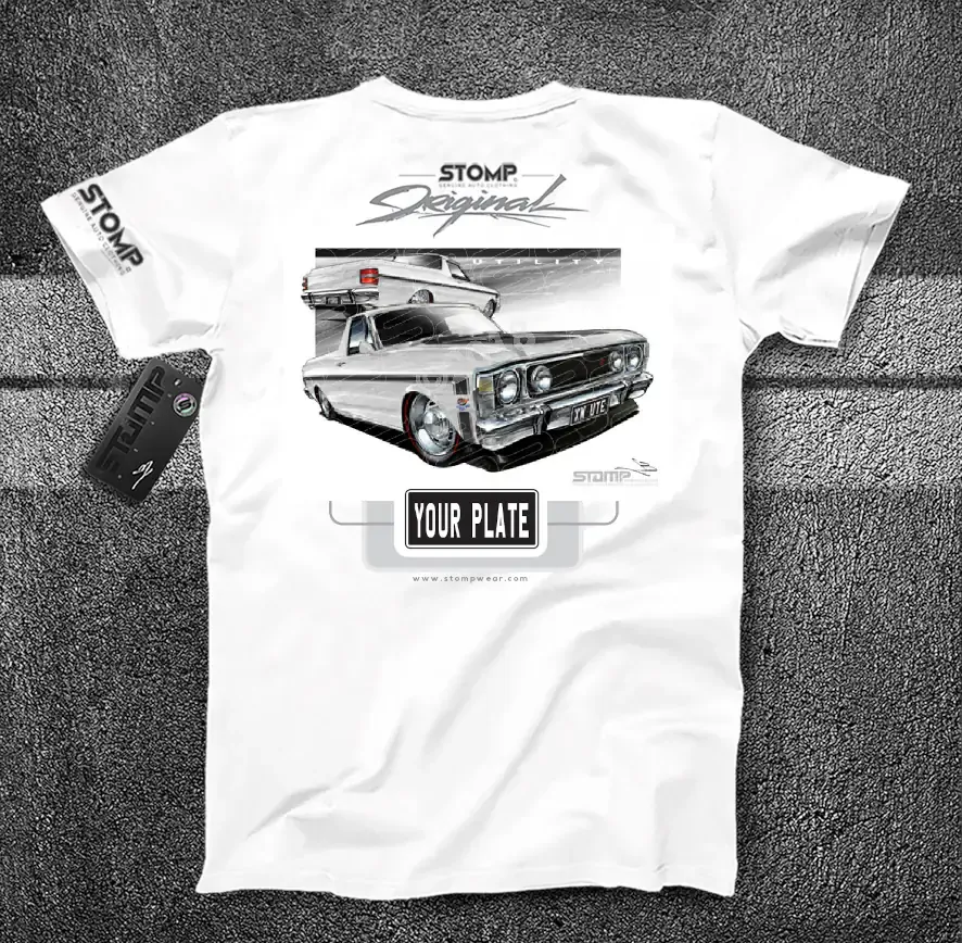 Ford XW Falcon Ute Personalised Car T-Shirt