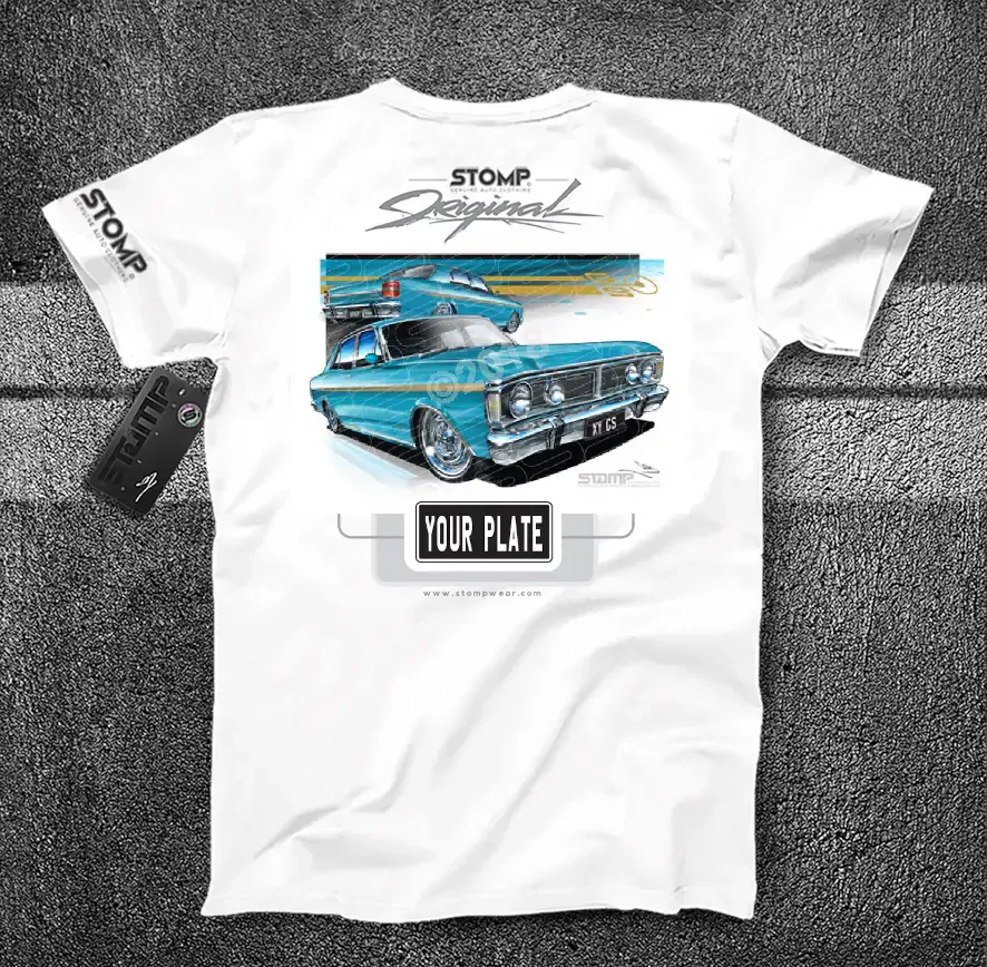 Ford XY GS Fairmont Personalised Car T-Shirt