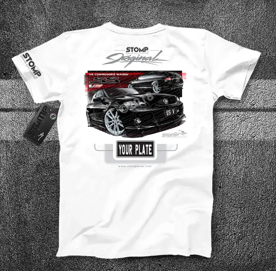 Holden VE SSV Commodore Wagon PHANTOM Personalised Car T-Shirt