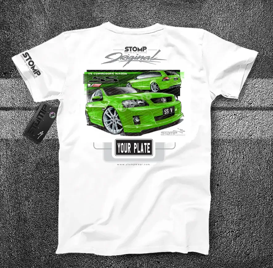 Holden VE SSV Commodore Wagon ATOMIC Personalised Car T-Shirt
