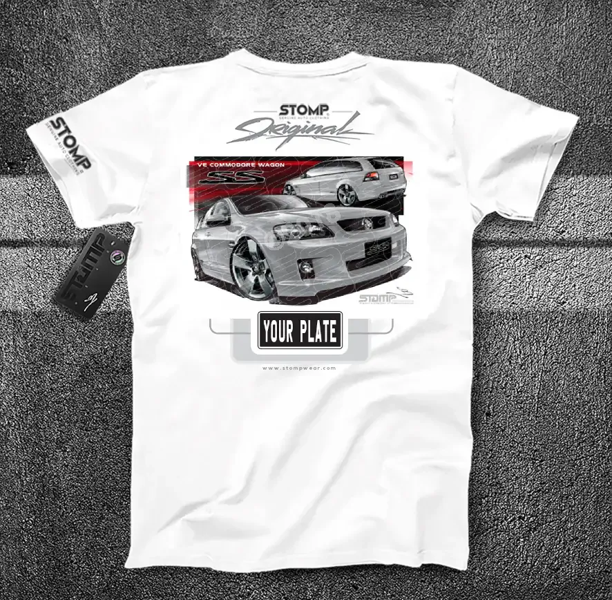 Holden VE SS Commodore Wagon NITRATE Personalised Car T-Shirt