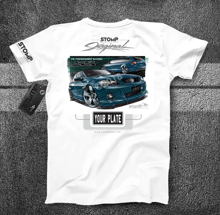 Holden VE SS Commodore Wagon KARMA Personalised Car T-Shirt