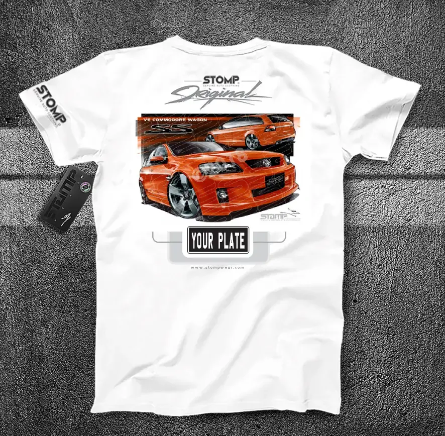 Holden VE SS Commodore Wagon IGNITION Personalised Car T-Shirt