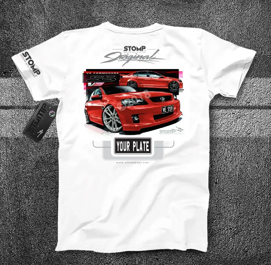 Holden VE SSV Commodore (20 Supersport Wheels) Personalised Car T-Shirt