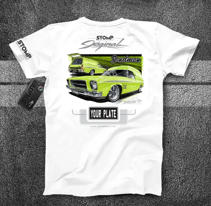 Holden HQ Sandman Panel Van Personalised Car T-Shirt