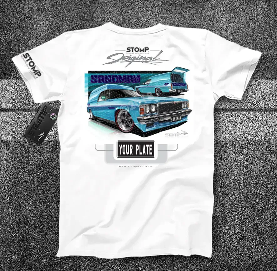 Holden HZ Sandman Panel Van Personalised Car T-Shirt