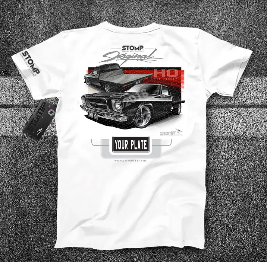 Holden HQ One Tonner Personalised Car T-Shirt