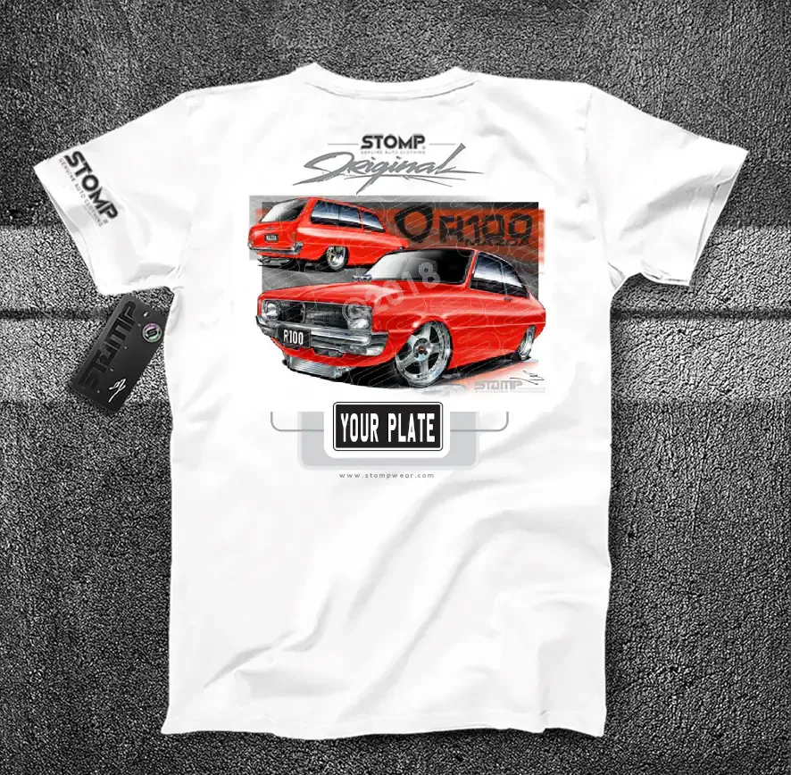 Mazda R100 RED Personalised Car T-Shirt