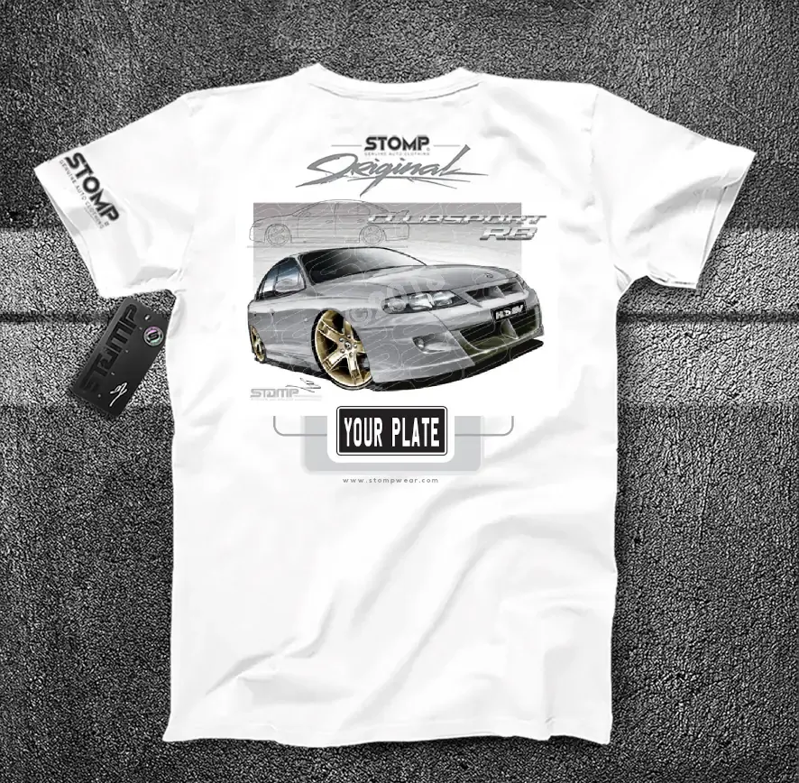 HSV VX Clubsport R8 Personalised Car T-Shirt