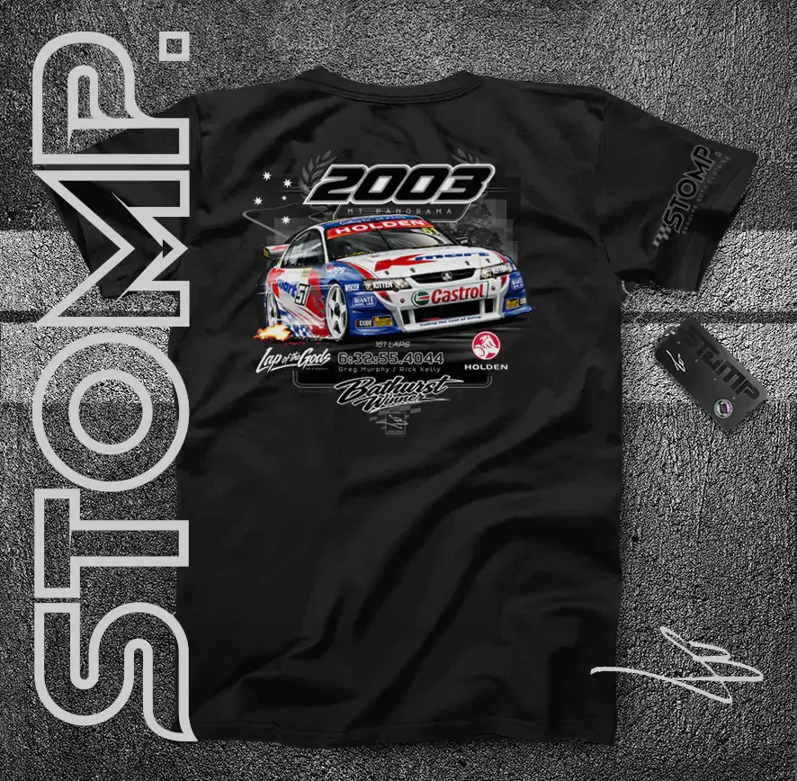 2003 Bathurst Winner | Holden VY Commodore | Greg Murphy / Rick Kelly T-Shirt & Hoodie