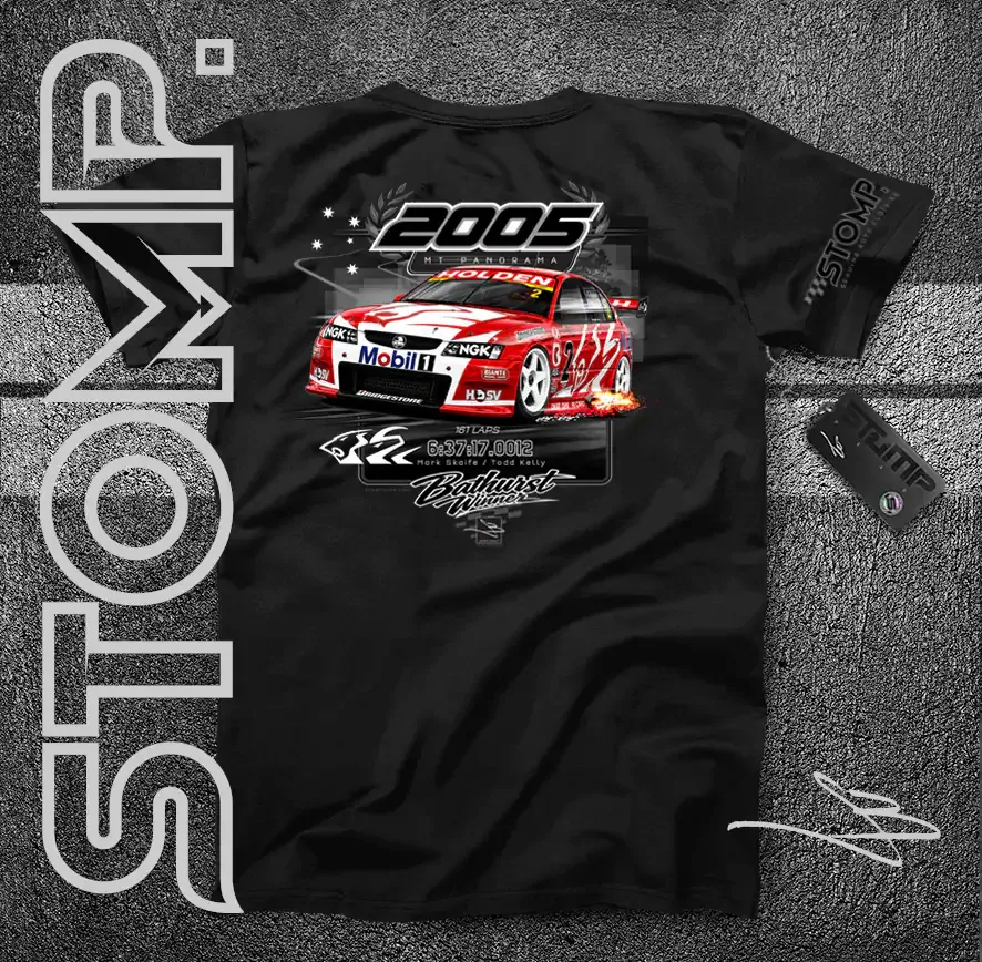 2005 Bathurst Winner | Holden VZ Commodore | Mark Skaife / Todd Kelly T-Shirt & Hoodie