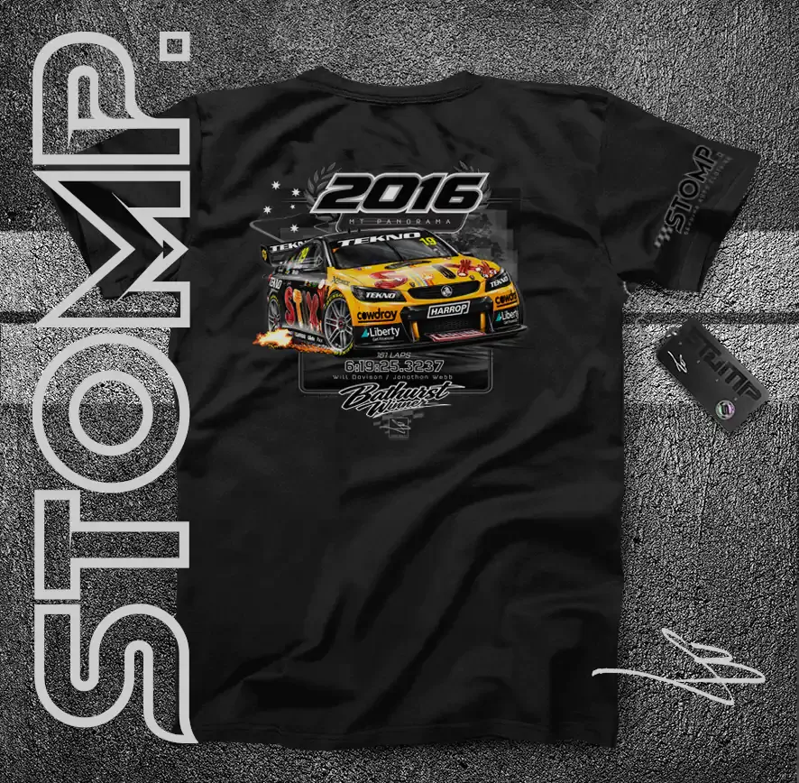 2016 Bathurst Winner | Holden VF Commodore | Will Davison / Jonathon Webb T-Shirt & Hoodie