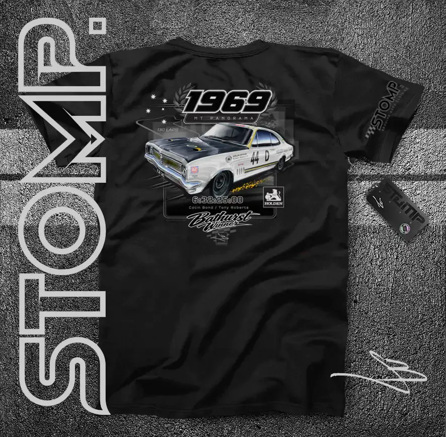 1969 Bathurst Winner | Holden Monaro GTS 350 | Colin Bond / Tony Roberts T-Shirt & Hoodie
