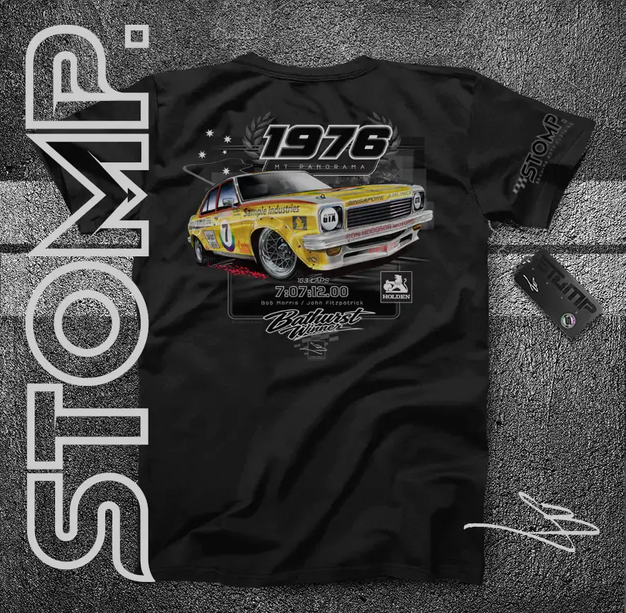1976 Bathurst Winner | Holden Torana LH SL/R 5000 L34 | Bob Morris / John Fitzpatrick T-Shirt & Hoodie